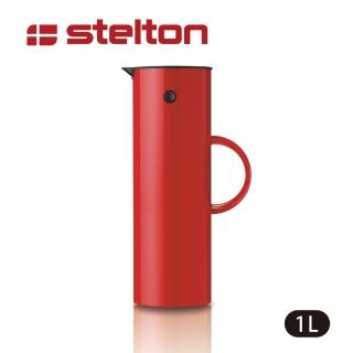 【Stelton】啄木鳥真空保溫壺1L(紅)