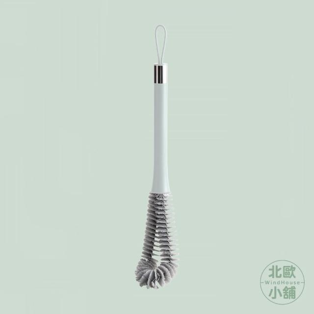 【WindHouse 北歐小舖】無死角瓶刷-附縫隙刷(杯刷/奶瓶刷/長柄刷)