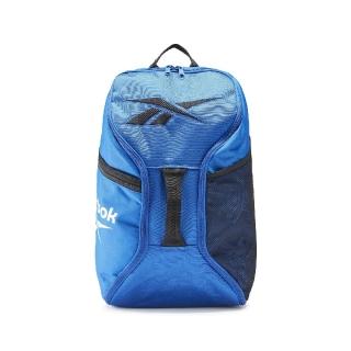 【REEBOK】後背包 Tech Style GR Backpack 藍 黑 白 雙肩背 側袋 筆電包 大容量 書包(FL5164)