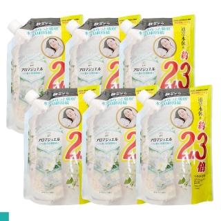 【P&G】洗衣芳香顆粒 1080ml袋裝 白綠色 6入組(白茶花香)