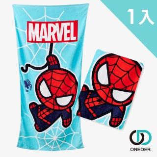 【ONEDER 旺達】marvel復仇者聯盟純棉大浴巾-07(正版授權商品附防偽雷射標籤)