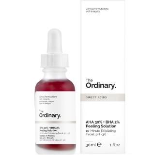 【The Ordinary】果酸去角質面膜精華液 AHA 30% + BHA 2% Peeling Solution 30ml(買一送一)