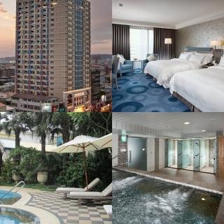 【雄獅旅遊】高雄福容大飯店 精緻樓層市景豪華雙床房(四人入住含四早 可加價升等行政高樓層)