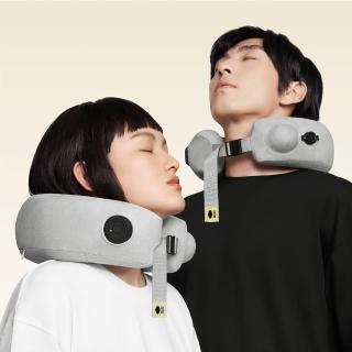 【YUMBO】允寶充氣頸部按摩儀灰色(3D 按摩觸頭 全身可按 指壓揉捏  肩頸放鬆 低頭族必備)