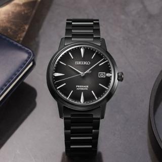 【SEIKO 精工】Presage 黑天鵝絨調酒師 機械錶-39.5mm(SRPJ15J1/4R35-05E0SD)