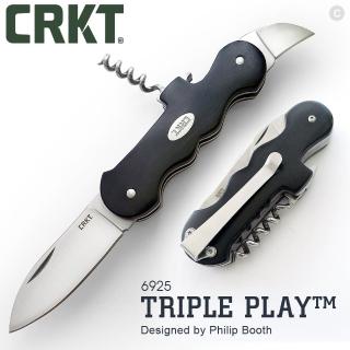 【CRKT】TRIPLE PLAY☆ 多功能折刀(6925)