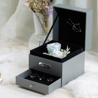 【Flower Plus】Taurus金牛座 雙層永生花星座禮盒(永生花)