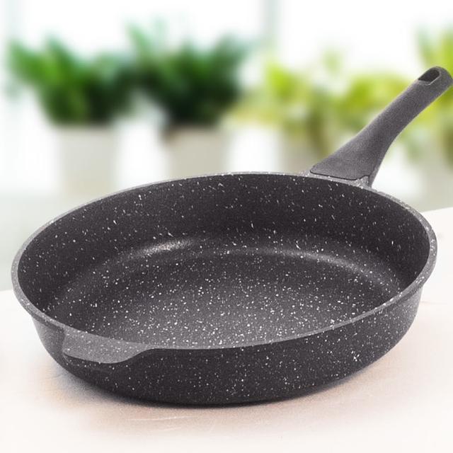 鋼岩不沾平底鍋33cm(IH可用鍋)