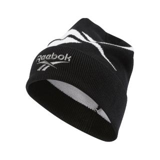 【REEBOK】毛帽 CL Lost Found Beanie 男女款 黑 經典 刺繡 Logo 帽子(DH3554)