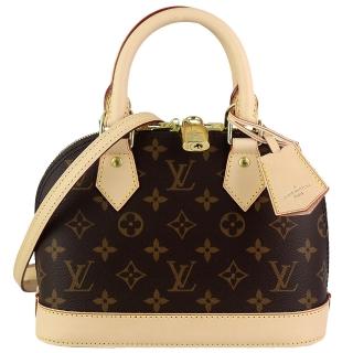 【Louis Vuitton 路易威登】經典帆布貝殼兩用肩背/手提包(M53152)