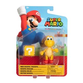 【Nintendo 任天堂】4吋公仔-紅烏龜/問號磚