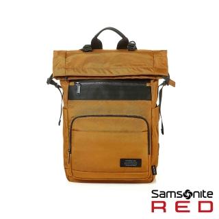 【Samsonite RED】PLANTPACK 8 休閒環保抗菌筆電後背包 15.6吋(卡其色)