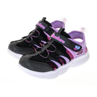 【SKECHERS】女童涼拖鞋系列 FLEX SPLASH(302969LBKLV)