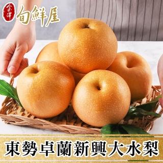 【金澤旬鮮屋-中秋禮盒】東勢卓蘭履歷新興水梨5台斤x1箱(6-7顆)