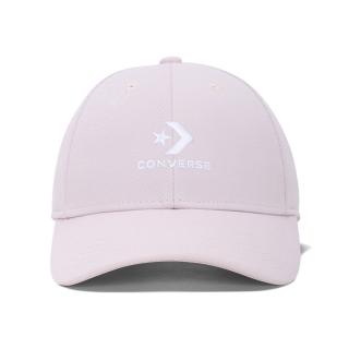 【CONVERSE品牌旗艦店】LOCKUP BASEBALL 休閒帽  男帽 女帽 粉色(10022130-A07)