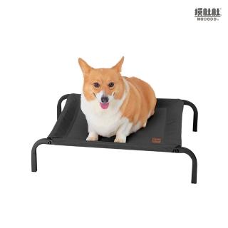 【摸肚肚】寵物飛行床M號(黑色)