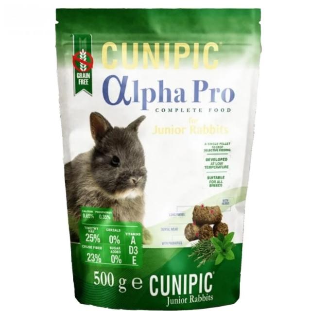 【CUNIPIC】頂級無穀幼兔｜成兔飼料 500g*3包組(兔糧)
