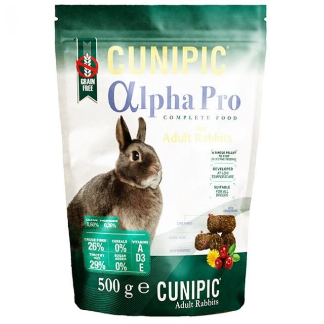 【CUNIPIC】頂級無穀幼兔｜成兔飼料 500g*3包組(兔糧)