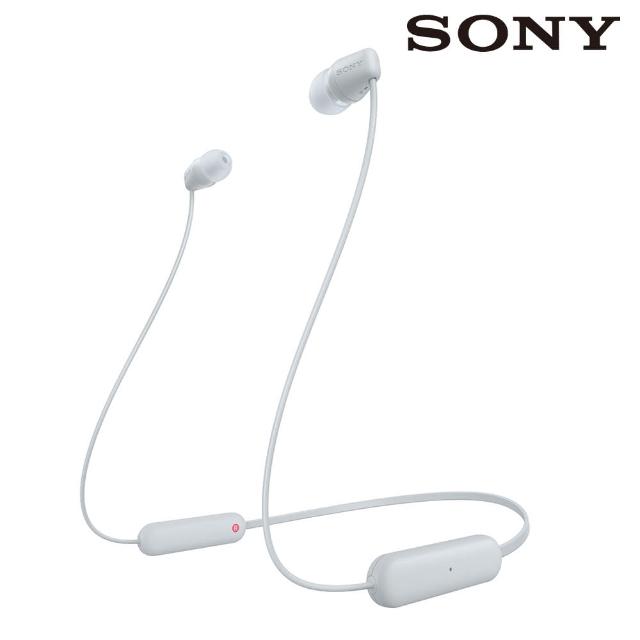 【SONY 索尼】WI-C100(無線入耳式藍牙耳機)