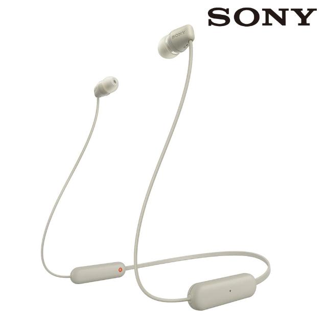 【SONY 索尼】WI-C100(無線入耳式藍牙耳機)