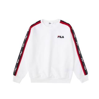 【FILA】KIDS 童長袖圓領T恤-白色(1TEV-8442-WT)