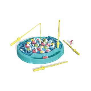 【Playful Toys 頑玩具】海洋磁性釣魚台(聲光 益智 早教 啟蒙 釣魚玩具 3歲 互動)