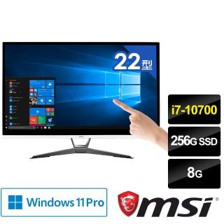 【MSI 微星】PRO 22XT 10M-643TW 22型 AIO液晶電腦(i7-10700/8G/256G SSD/Win11Pro)