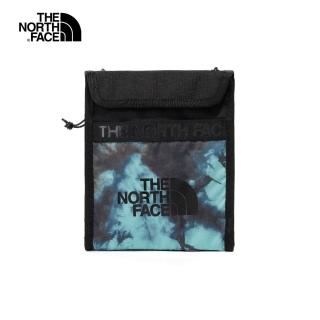 【The North Face】北面男女款冰藍綠渲染便捷耐磨休閒單肩包｜52RZ95A