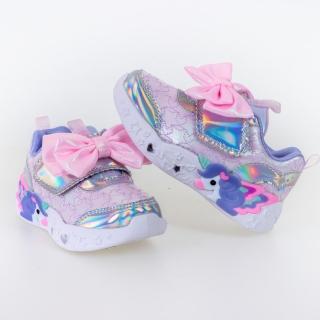 【SKECHERS】女嬰童鞋系列 燈鞋 UNICORN CHARMER(302680NLTPK)