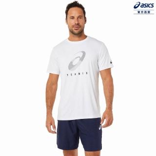 【asics 亞瑟士】短袖上衣 男款 網球 服飾(2041A148-100)