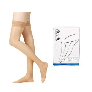 【Eunicemed】醫用輔助襪(CPS-3302-BG 壓力襪 包趾襪 大腿襪 膚色 )