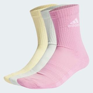 【adidas官方旗艦館】中筒襪 3 雙入 男/女(HI1647)