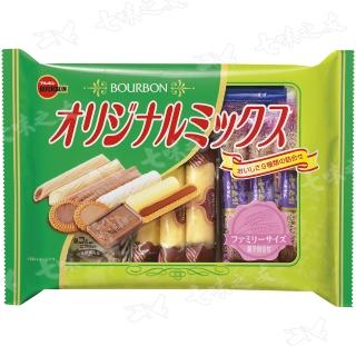 【Bourbon 北日本】什錦點心餅乾家庭包 170.2g