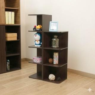 【ONE 生活】四層轉角櫃/角落隙縫櫃(四層書櫃 書架 玄關櫃)