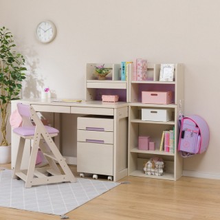 【NITORI 宜得利家居】◎學習桌 RIBIO G WW/PU(學習桌 RIBIO)