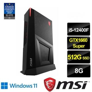 【MSI 微星】MPG Trident 3 12-032TW 六核心迷你電競桌機(i5-12400F/8G/512G SSD/GTX1660S/Win11)