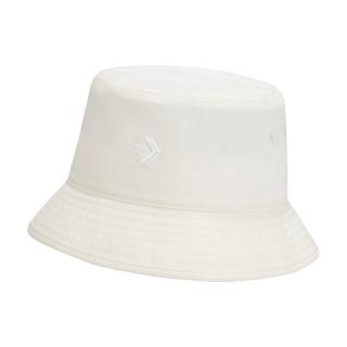 【CONVERSE】HERRINGBONE BUCKET HAT 休閒帽 漁夫帽 男帽 女帽 米白色(10023837-A01)
