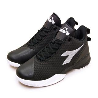 【DIADORA】男 迪亞多那 專業2E寬楦籃球鞋 閃電裝甲系列(黑銀 73178)