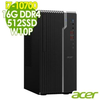 【Acer 宏碁】VS6670G I7-10700/16GB/512SSD/W10P(商用電腦)