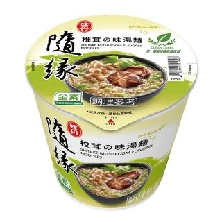 【味丹】椎茸湯麵-12入/箱(泡麵素食)