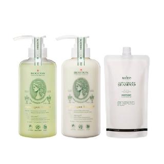 【ROOTON】官方直營 洗護髮加倍豐盈組(洗髮精500ml+洗髮補充包500ml+護髮素500ml)