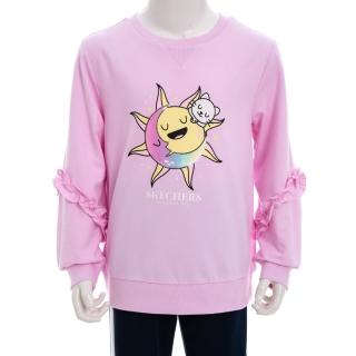 【SKECHERS】女童長袖衛衣(L322G028-02A3)