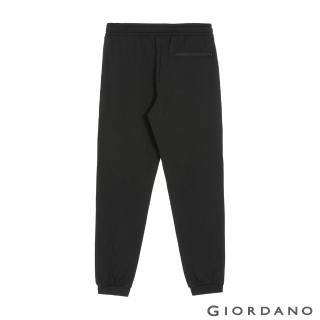 【GIORDANO 佐丹奴】女裝G-MOTION 3M休閒束口褲(09 標誌黑)