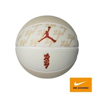 【NIKE 耐吉】籃球 7號球 喬丹 室外球 JORDAN ALL COURT 8P ZION 奶茶白 J100414172007