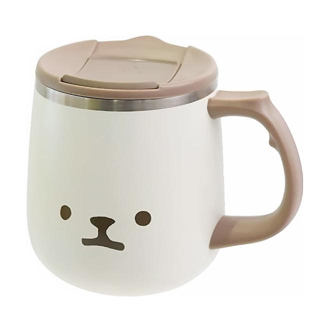 【SABU HIROMORI】MOOMOO復古文青可愛不鏽鋼保冷保溫馬克杯(400ml 精緻 日系 北歐風 貓咪 6款任選)