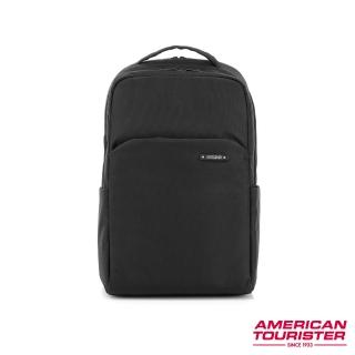 【AMERICAN TOURISTER 美國旅行者】Rubio 抗菌雙隔層筆電後背包15(灰色)
