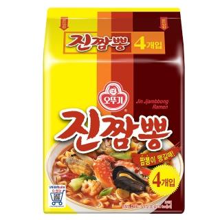 【不倒翁】金螃蟹海鮮風味拉麵(130公克 x 4入)