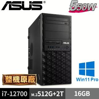 【ASUS 華碩】WS760T(i7-12700/16GB/M.2-512G+2TB/W11P)