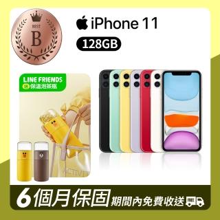 【Apple 蘋果】B級福利品 iPhone 11 128G(手機包膜+副廠相機)