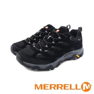 【MERRELL】女 MOAB 3 GORE-TEX 防水登山低筒鞋 女鞋(黑)